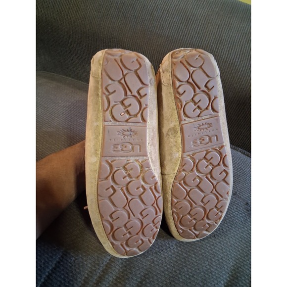 Ugg Dakota Slippers Slip On Casual Moccasin Size 10 Brown - Picture 7 of 8